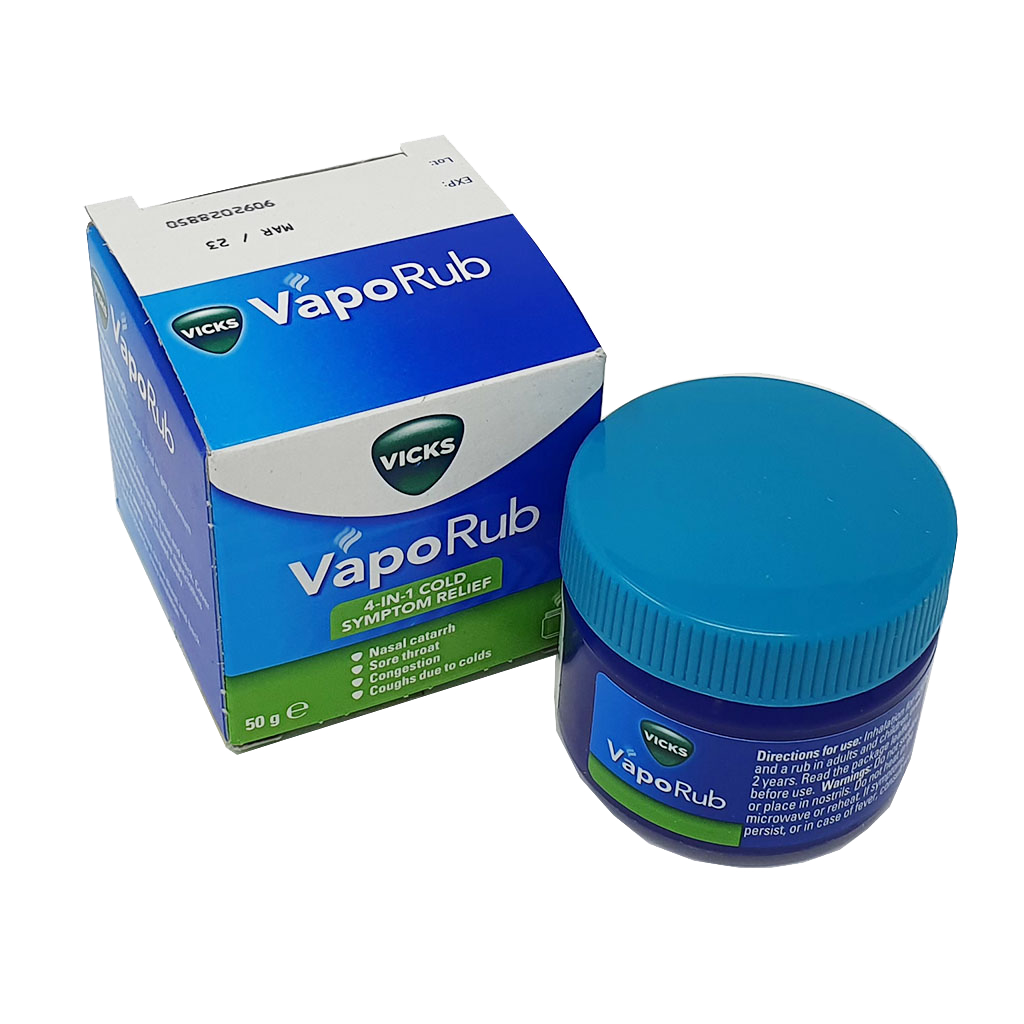 Vicks Vaporub 4In1 Cold Symptom Relief 100G - Tesco Groceries