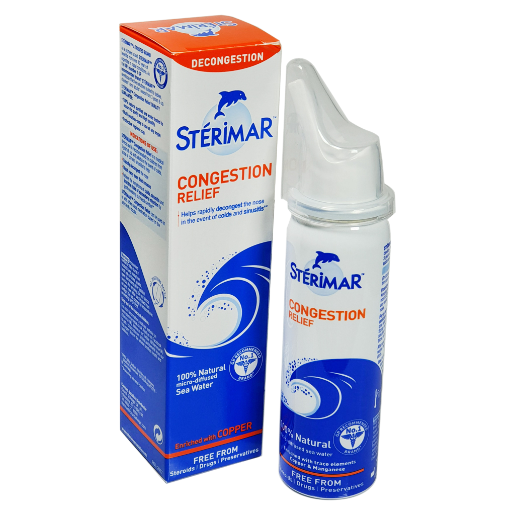 Sterimar Hypertonic Congestion Relief Nasal Spray – 50ml